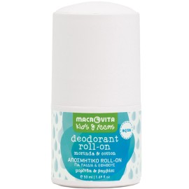 Macrovita Kids & Teens Aqua Deodorant Roll-on with Morinda & Cotton 50ml