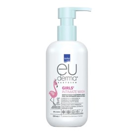 Intermed Euderma Babyderm Girls Intimate Wash Καθημερινό Καθαριστικό Υγρό για την Ευαίσθητη Περιοχή των Κοριτσιών, 250ml
