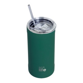 Ecolife Coffee Thermos Ποτήρι Καφέ Θερμός Teal Green 500ml