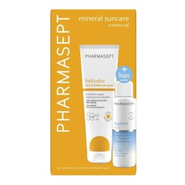 Pharmasept Promo Heliodor Face & Body Sun Cream Spf50, 150ml & Δώρο Travel Size Hygienic Shower Cream 100ml