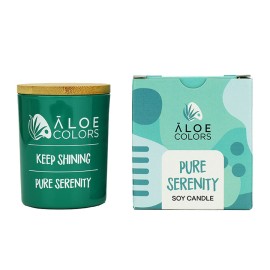Aloe Colors Pure Serenity Scented Soy Candle 150gr