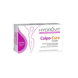 Hydrovit Intimcare Colpo-Cure Ovules Αποκατάσταση και Αναγέννηση της Κολπικής Χλωρίδας 10 κολπικά υπόθετα