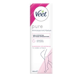 Veet Pure Αποτριχωτική Κρέμα για Κανονικές Επιδερμίδες 100ml