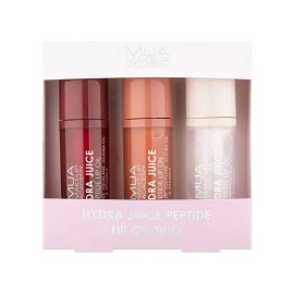 MUA Promo Peptide Lip Oil Trio Cherry Kiss 7ml & Sugared Coconut 7ml & Heartfelt Hun 7ml