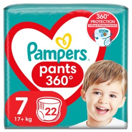 Pampers Pants Μέγεθος 7 (17+kg) 22 Πάνες-Βρακάκι