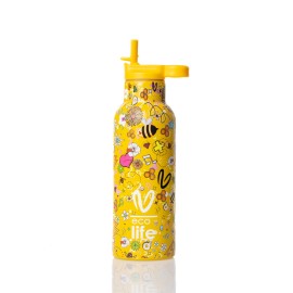 Ecolife X Vasiliki Thermos Ανοξείδωτο Παγούρι Θερμός Joy 500ml