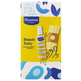 Mustela Promo Bebe High Protection Sun Spray Spf50, 200ml & Δώρο Πετσέτα Παραλίας