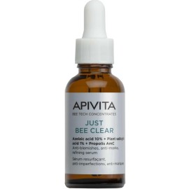 Apivita Just Bee Clear Serum Ορός Λείανσης για Ατέλειες & Σημάδια Ακμής 30ml