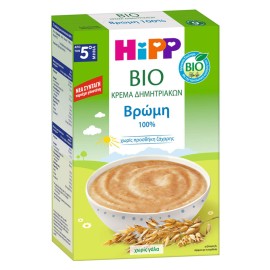 HiPP Κρέμα Βρώμη Χωρίς Γάλα Από Τον 5ο Μήνα 200 gr