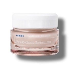 Korres Apothecary Wild Rose Night-Brightening Sleeping Facial Κρέμα Νύχτας Λάμψη + Πρώτες Ρυτίδες 40ml