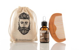 Cosmogent Promo Σετ Περιποίησης για Γένια Μr. Cosmo - Beard Oil 30 ml & Beard & Hair Comb 1 τεμ