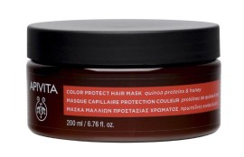 Apivita Μάσκα Προστασίας Χρώματος Για Βαμμένα Μαλλιά Με Ηλίανθο & Μέλι 200 ml