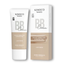 KIMOCO Beauty BB Cream Κρέμα Προσώπου για Ομοιόμορφη Κάλυψη με Spf 50 Light Beige 40ml