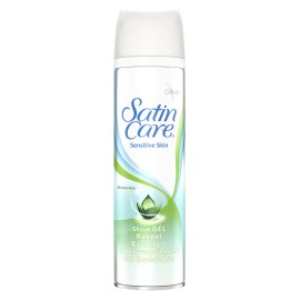 Gillette Satin Care Gel Shaving Gel with Aloe 200ml