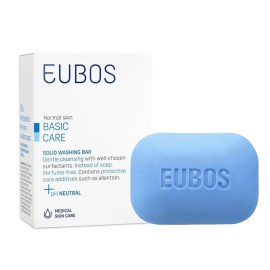 Eubos Blue Solid Washing Bar 125 gr