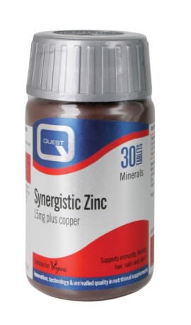 Quest Synergistic Zinc 30 tabs