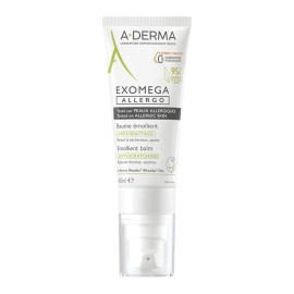 A-Derma Exomega Allergo Anti-Scratching Emollient Balm Μαλακτικό Βάλσαμο Κατά του Κνησμού 40ml