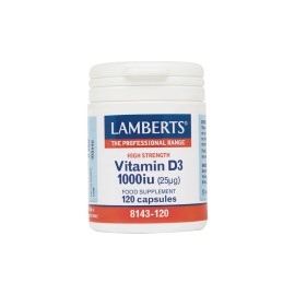 Lamberts Vitamin D3 1000 iu 120 Κάψουλες