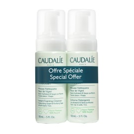 Caudalie Promo Vinoclean Instant Foaming Face Cleanser 2x150ml