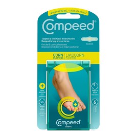 Compeed Μεσαία Ενυδατικά Επιθέματα για Κάλους που Προσφέρουν Ενυδάτωση και Απορροφούν τους Κραδασμούς 6τεμ