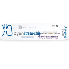 Dyonmed DyonStrepA-Strip Test, Γρήγορο Τεστ Στρεπτόκοκκου 1τεμ