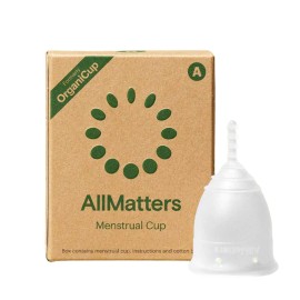 AllMatters OrganiCup Menstrual Cup Size Α Κύπελλο Περιόδου 1 Τεμάχιο
