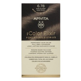Apivita My Color Elixir 6.78 Ξανθό Σκούρο Μπεζ Περλέ Μόνιμη Βαφή Μαλλιών 1 τμχ