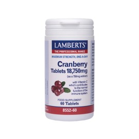Lamberts Cranberry 18.750Mg 60 Ταμπλέτες