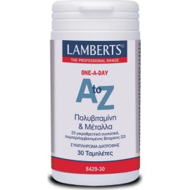 Lamberts A-Z Multi Vitamins 30 Ταμπλέτες