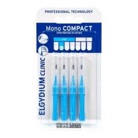 Elgydium Μεσοδόντια Clinic Monocompact 0,4 Blue 4 τμχ