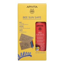 Apivita Promo Bee Sun Safe Hydra Sun Kids Lotion Spf50, 200ml & Δώρο Παζλ 2 τεμ & Ξυλομπογιές 5 τεμ