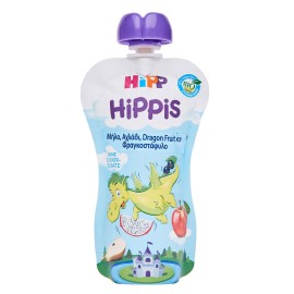 Hipp Hippis Φρουτοπολτός με Μήλο, Αχλάδι, Dragon Fruit & Φραγκοστάφυλο 100gr