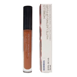 Korres Morello Matte Lasting Lip Fluid 3.4ml - 48 Velvet Caramel