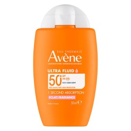 Avene Ultra Fluid Radiance Spf50+ Αντιγηραντική Αντηλιακή Κρέμα Προσώπου Πολύ Υψηλής Προστασίας 50ml