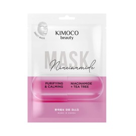 KIMOCO Beauty Mask Niacinamide Καταπραϋντική Μάσκα Προσώπου με Νιασιναμίδη και Εκχύλισμα Δέντρου Τσαγιού 23ml