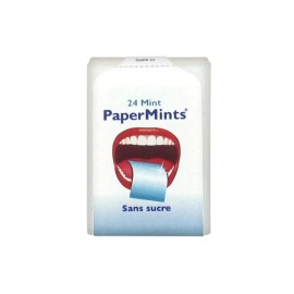 PaperMints Cool Caps Ταινίες για Δροσερή Αναπνοή Χωρίς Ζάχαρη με Γεύση Μέντα 24 τεμάχια