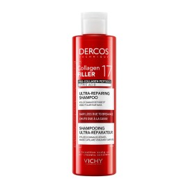 Vichy Dercos Collagen 17 Filler Ultra-Repairing Shampoo Επανορθωτικό Σαμπουάν Μαλλιών κατά του Σπασίματος 200gr