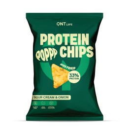 QNT Protein Chips Sour Cream & Onion 50gr