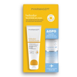 Pharmasept Promo Heliodor Face & Body Sun Cream SPF50 150ml & Hygienic Shower Cream 100ml