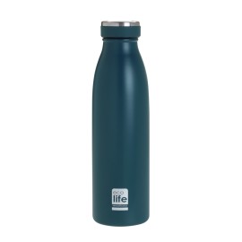 Ecolife Ανοξείδωτο Μπουκάλι - Θερμός Slim Μπλε 500ml