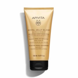 Apivita Royal Jelly Elixir Μαλακτική Μάσκα Αναδόμησης Με Royal Jelly-Ir & Φυσικά Αμινοξέα Μεταξιού 150ml