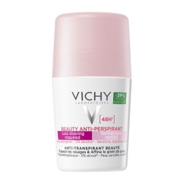 Vichy Deodorant Beauty Anti-Perspirant Roll-on Ideal Finish 48h Αποσμητικό 48ωρης Προστασίας 50ml