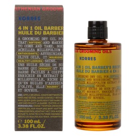 Korres Athenian Grooming 4 in 1 Oil Barbers Recipe 100ml