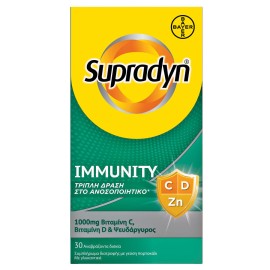 Supradyn Immunity 1000mg C, D & Zn 30effer.tabs