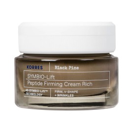 Korres Black Pine SYMBIO-Lift Peptide Firming Cream Rich Πλούσια Συσφιγκτική Κρέμα με Πεπτίδια για Ξηρές Επιδερμίδες 40ml