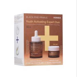 Korres Promo Black Pine Primus Youth Activating Night Expert Duo Ορός 30ml & Δώρο Κρέμα Νύχτας 15ml