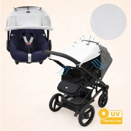 Dooky Universal Cover Ηλιοπροστασία Καροτσιού UPF50+ Grey 1τεμ
