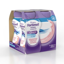 Nutricia Fortimel Protein 1,5 Kcal Φράουλα 4x200ml