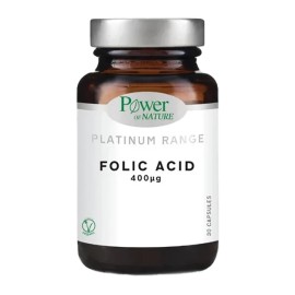 Power Health Platinum Range Folic Acid 400μg 30veg.caps