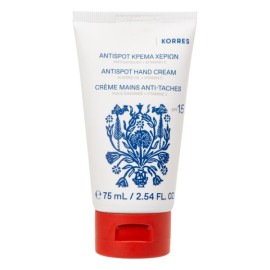 Korres Antispot Hand Cream Spf15 Κρέμα Χεριών Κατά των Πανάδων με Έλαιο Αμυγδάλου & Βιταμίνη C 75ml